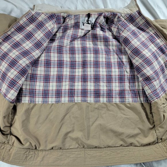 Woolrich Mens Large Tan Jacket Winter Warm Outdoors Casual Long Sleeve - Picture 3 of 10